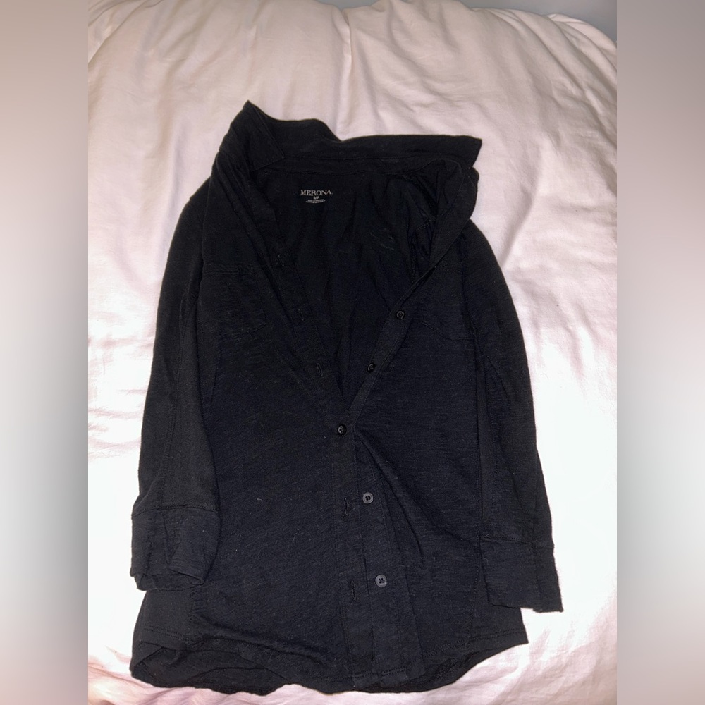 Merona Long Sleeve Button Up